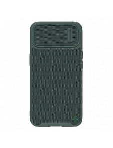 Nillkin Textured S Fodral iPhone 14 Plus pansarfodral med kamerafodral grönt
