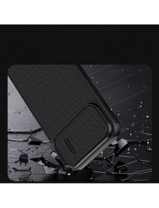 Nillkin Textured S Fodral iPhone 14 Plus pansarfodral med kamerafodral grönt