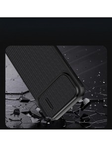 Nillkin Textured S Fodral iPhone 14 Pro pansarfodral med kamerafodral svart