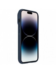 Nillkin Textured S Fodral iPhone 14 Pro pansarfodral med kamerafodral blått