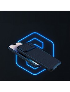 Nillkin Textured S Fodral iPhone 14 Pro pansarfodral med kamerafodral grönt