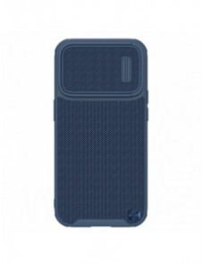 Nillkin Textured S Fodral iPhone 14 Pro Max pansarfodral med kamerafodral blått