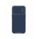 Nillkin Textured S Fodral iPhone 14 Pro Max pansarfodral med kamerafodral blått