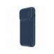 Nillkin Textured S Fodral iPhone 14 Pro Max pansarfodral med kamerafodral blått