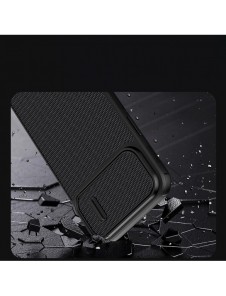 Nillkin Textured S Fodral iPhone 14 Pro Max pansarfodral med kamerafodral blått