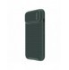 Nillkin Textured S Fodral iPhone 14 Pro Max pansarskal med kamerafodral mörkgrönt