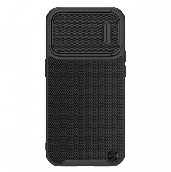 Nillkin Textured S Fodral iPhone 14 Pro Max skal med kameraskal svart