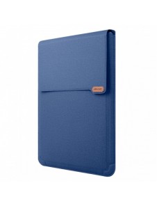 Nillkin mångsidigt fodral för bärbar dator MacBook Laptop Upp till 16,1'' Laptopväska Stativ Musmatta Blå