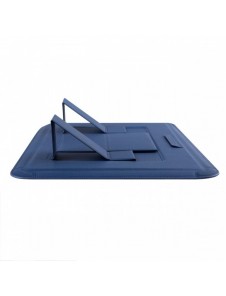 Nillkin mångsidigt fodral för bärbar dator MacBook Laptop Upp till 16,1'' Laptopväska Stativ Musmatta Blå