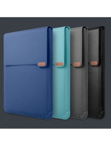 Nillkin mångsidigt fodral för bärbar dator MacBook Laptop Upp till 16,1'' Laptopväska Stativ Musmatta Blå