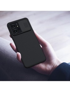 Xiaomi Redmi Note 12 Pansarfodral med Nillkin CamShield Fodral - Svart