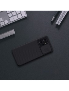 Xiaomi Redmi Note 12 Pansarfodral med Nillkin CamShield Fodral - Svart