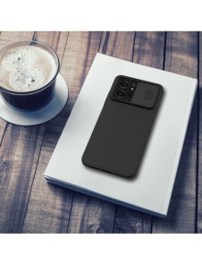 Xiaomi Redmi Note 12 Pansarfodral med Nillkin CamShield Fodral - Svart