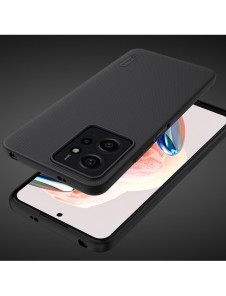Xiaomi Redmi Note 12 Nillkin Super Frosted Shield pansarfodral - svart