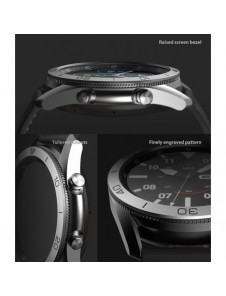 Ringke Bezel Styling fodral ram kuvertring Samsung Galaxy Watch 3 45mm svart (GW3-45-61)