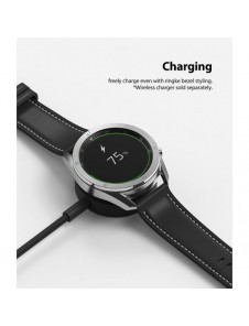 Ringke Bezel Styling fodral ram kuvertring Samsung Galaxy Watch 3 45mm svart (GW3-45-61)