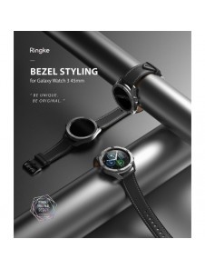 Ringke Bezel Styling fodral ram kuvertring Samsung Galaxy Watch 3 45mm svart (GW3-45-62)