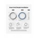 Ringke Bezel Styling fodral ram kuvertring Samsung Galaxy Watch 3 45mm svart (GW3-45-62)