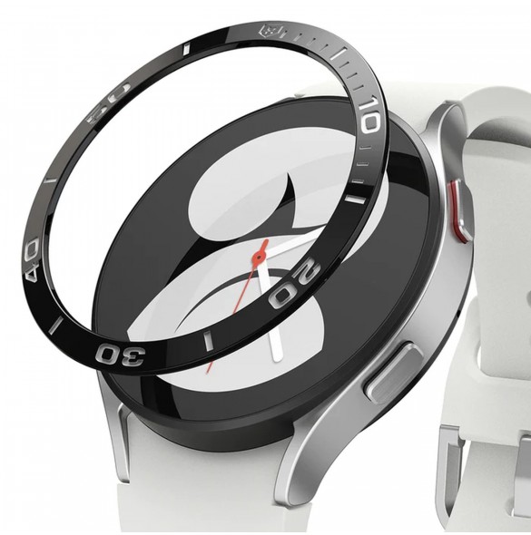Ringke Bezel Styling Case Ram Kuvert Ring Samsung Galaxy Watch 5 40mm / 4 40mm Svart (rostfritt stål) (GW4-40-02)