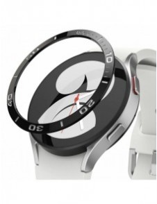 Ringke Bezel Styling Case Ram Kuvert Ring Samsung Galaxy Watch 5 40mm / 4 40mm Svart (rostfritt stål) (GW4-40-02)