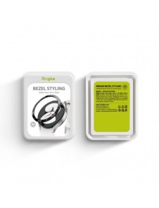 Ringke Bezel Styling Case Ram Kuvert Ring Samsung Galaxy Watch 5 40mm / 4 40mm Svart (rostfritt stål) (GW4-40-02)