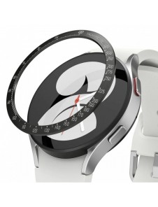 Ringke Bezel Styling Case Ram Kuvert Ring Samsung Galaxy Watch 5 40mm / 4 40mm Svart (rostfritt stål) (GW4-40-03)