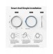 Ringke Bezel Styling fodral ram kuvertring Klocka 6/5/4 (40mm) silver (rostfritt stål) (GW4-40-42)