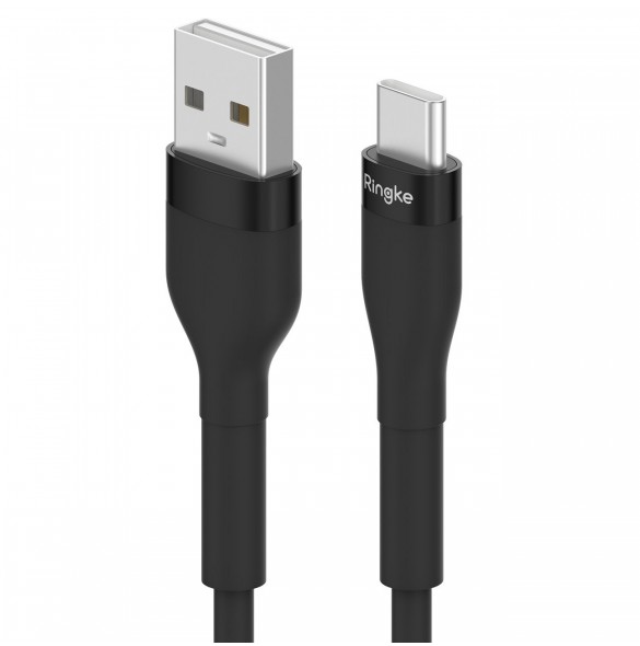 Ringke kabel USB-A - USB-C 480Mb/s 12W 1,2m svart (CB60051RS)