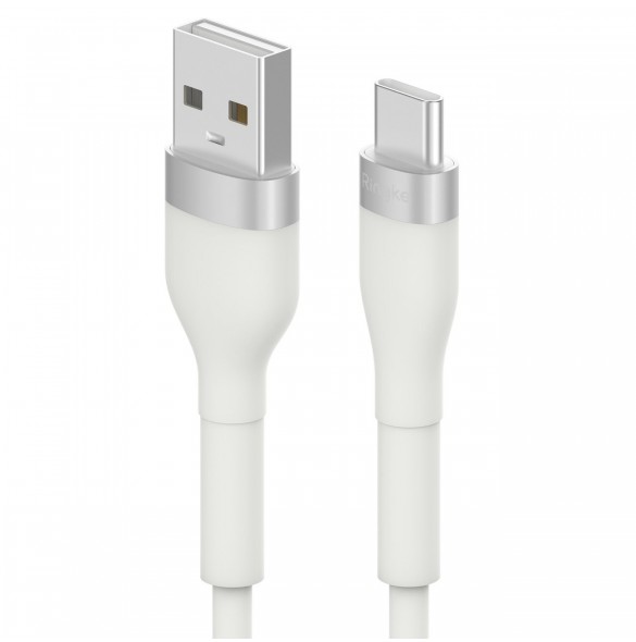 Ringke kabel USB-A - USB-C 480Mb/s 12W 2m vit (CB60082RS)