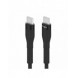 Ringke kabel USB-C - USB-C 480Mb/s 60W 1,2m svart (CB60174RS)