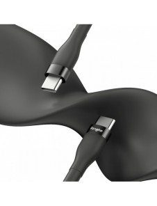 Ringke kabel USB-C - USB-C 480Mb/s 60W 1,2m svart (CB60174RS)