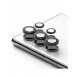 Ringke Kameralinsram Glasglas till Samsung Galaxy S22 Ultra svart