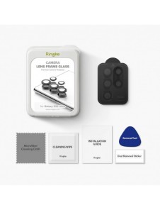 Ringke Kameralinsram Glasglas till Samsung Galaxy S22 Ultra svart