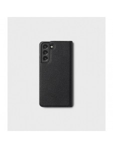 Ringke Folio Signature Flip Läderfodral för Samsung Galaxy S22 + (S22 Plus) Svart (FSS118R262)
