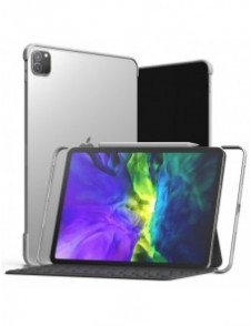 Ringke Frame Shield-fodral självhäftande skyddsram för iPad Pro 11'' 2020 / iPad Pro 11'' 2018 silver (Apple Pencil Friendly)