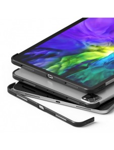 Ringke Frame Shield-fodral självhäftande skyddsram för iPad Pro 11'' 2020 / iPad Pro 11'' 2018 silver (Apple Pencil Friendly)