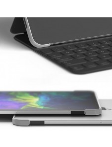 Ringke Frame Shield-fodral självhäftande skyddsram för iPad Pro 11'' 2020 / iPad Pro 11'' 2018 silver (Apple Pencil Friendly)