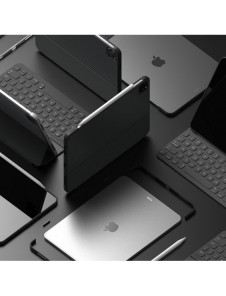 Ringke Frame Shield-fodral självhäftande skyddsram för iPad Pro 11'' 2020 / iPad Pro 11'' 2018 silver (Apple Pencil Friendly)