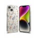 Ringke Fusion Design Armored Case Cover med Gel Ram för iPhone 14 Plus transparent (torra blommor) (FD637E30)