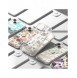 Ringke Fusion Design Armored Case Cover med Gel Ram för iPhone 14 Plus transparent (lila ros) (FD637E29)