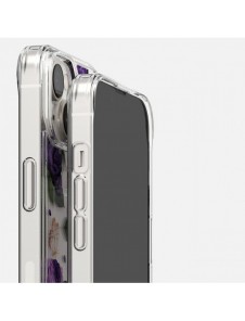 Ringke Fusion Design Armored Case Cover med Gel Ram för iPhone 14 Plus transparent (lila ros) (FD637E29)