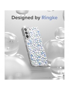 Ringke Fusion Design Armored Case Cover med Gel Ram för Samsung Galaxy S22 + (S22 Plus) transparent (Seoul) (F593R89)
