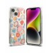 Ringke Fusion Design Armored Sleeve Cover med Gel Ram för iPhone 14 Plus genomskinlig (Floral) (FD637E31)