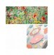 Ringke Fusion Design Armored Sleeve Cover med Gel Ram för iPhone 14 Plus genomskinlig (Floral) (FD637E31)