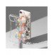 Ringke Fusion Design Armored Sleeve Cover med Gel Ram för iPhone 14 Plus genomskinlig (Floral) (FD637E31)