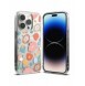 Ringke Fusion Design Armored Sleeve Cover med Gel Frame för iPhone 14 Pro transparent (Blommig) (FD641E31)