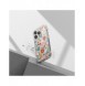 Ringke Fusion Design Armored Sleeve Cover med Gel Frame för iPhone 14 Pro transparent (Blommig) (FD641E31)