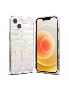 Ringke Fusion Design PC-fodral med TPU Bumper för iPhone 13 mini transparent (FD538E89)
