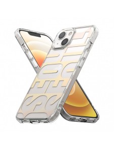 Ringke Fusion Design PC-fodral med TPU Bumper för iPhone 13 mini transparent (FD538E89)