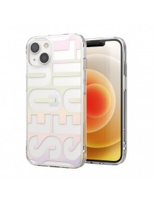Ringke Fusion Design PC-fodral med TPU Bumper för iPhone 13 mini transparent (FD538E89)
